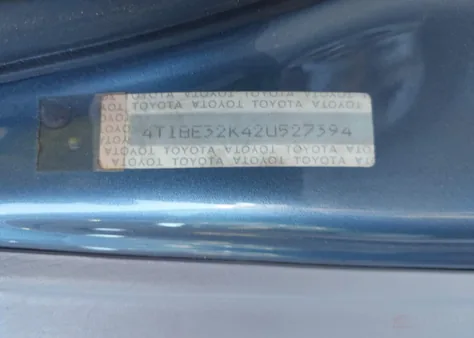 4T1BE32K42U527394